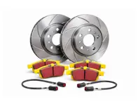 Set di dischi e pastiglie freno sportivi ANTERIORI. Porsche 958 Cayenne 3.0L Diesel / 958 Cayenne 3.6L Benzina - 95535140151, 95535140251, 95835193930, 95861236500